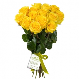 Bouquet «15 Yellow Roses»